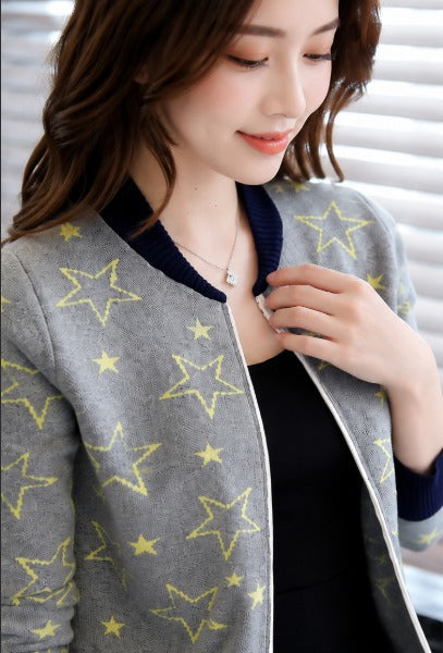 Women’s Star Knit Cardigan