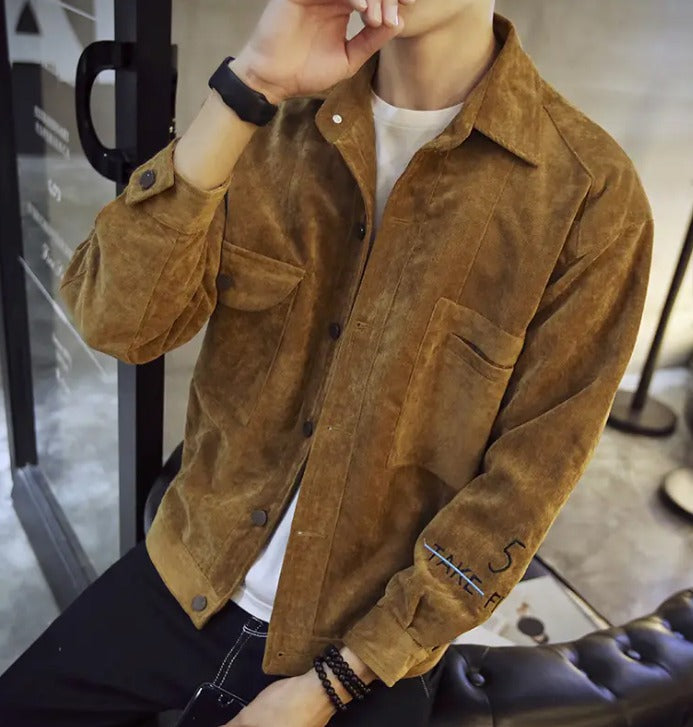 Men’s Premium Corduroy Shirt Jacket