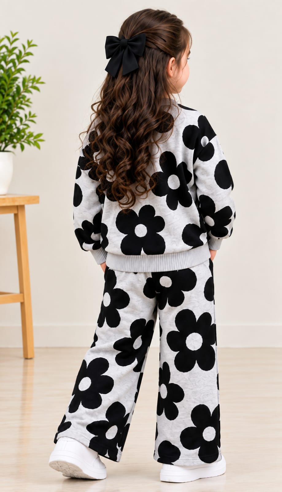 Bloomy Petals Girls Co-Ord Set