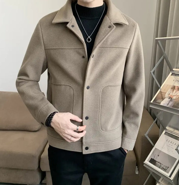 Premium Wool-Style Winter Jacket
