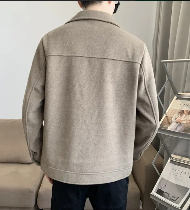 Premium Wool-Style Winter Jacket