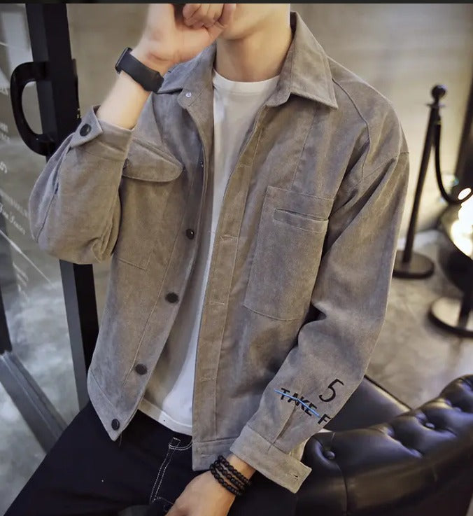 Men’s Premium Corduroy Shirt Jacket