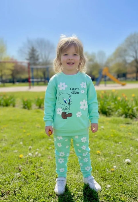 Daisy Garden Girls’ Printed 2-Piece Set