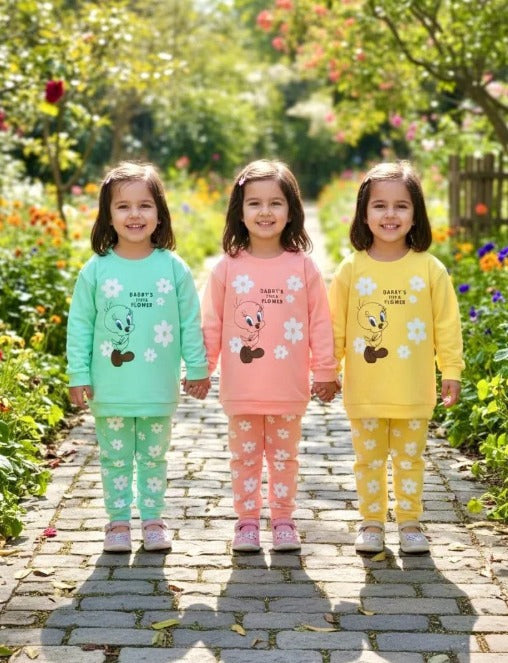Daisy Garden Girls’ Printed 2-Piece Set